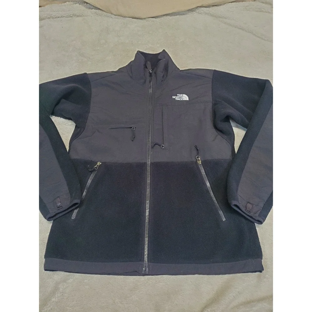 The North Face Denali Black Fleece Polartec Full Zip Casual Jacket Men Small